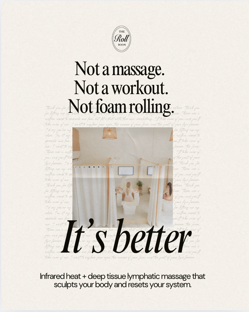 The Roll Room's Body Roll Therapy Service (Express Roll 30 Mins)