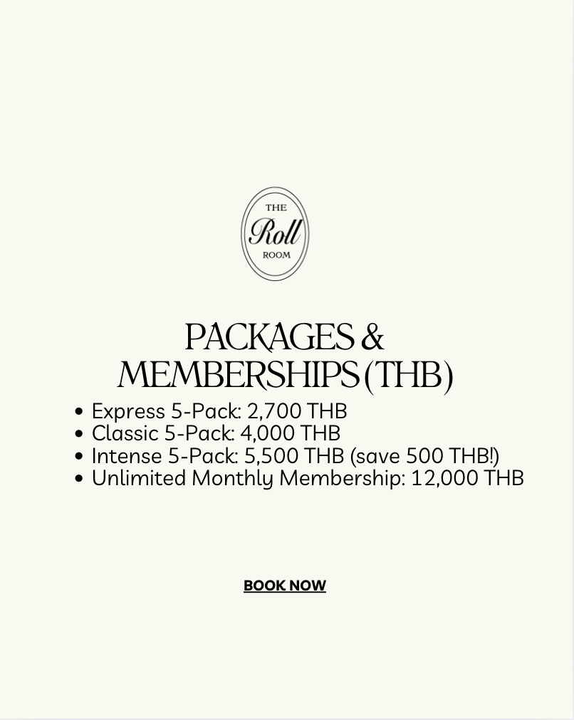 The Roll Room's Body Roll Therapy Service (Express Roll 30 Mins)