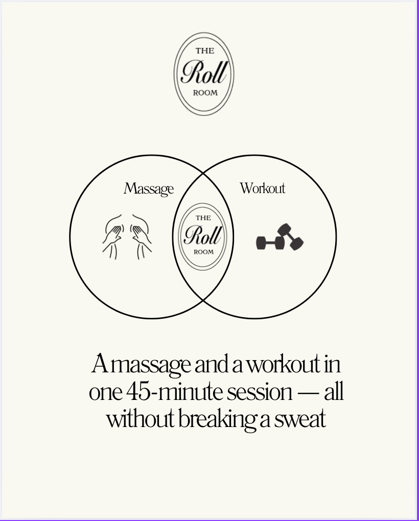 The Roll Room's Body Roll Therapy Service (Express Roll 30 Mins)
