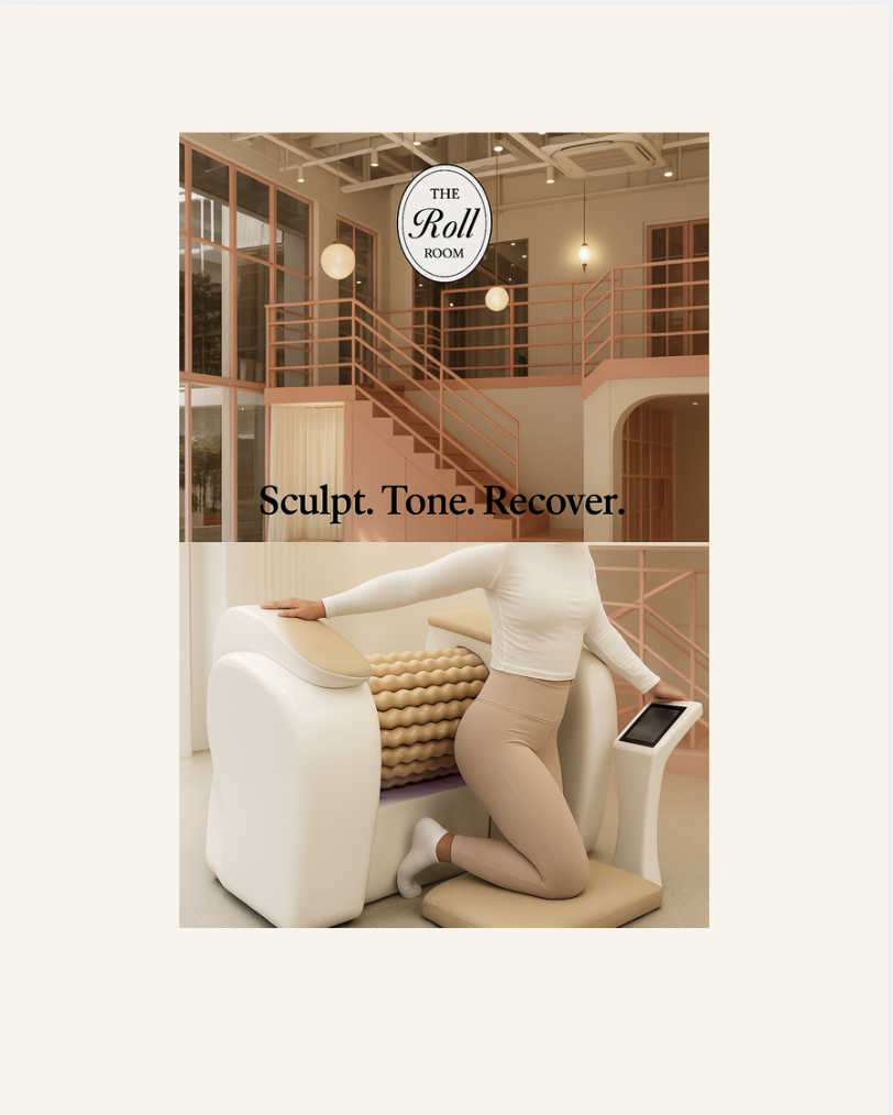 The Roll Room's Body Roll Therapy Service (Express Roll 30 Mins)