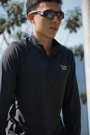 Peaches Men- Long Sleeves Quarter Zipper