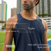 Pace Airflow Running Tank (Unisex)