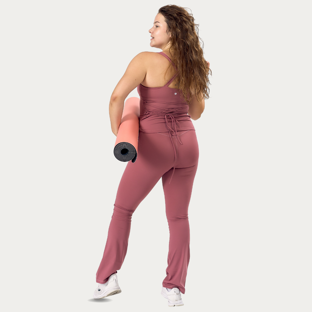 CURVE TOP FLARE LEGGINGS