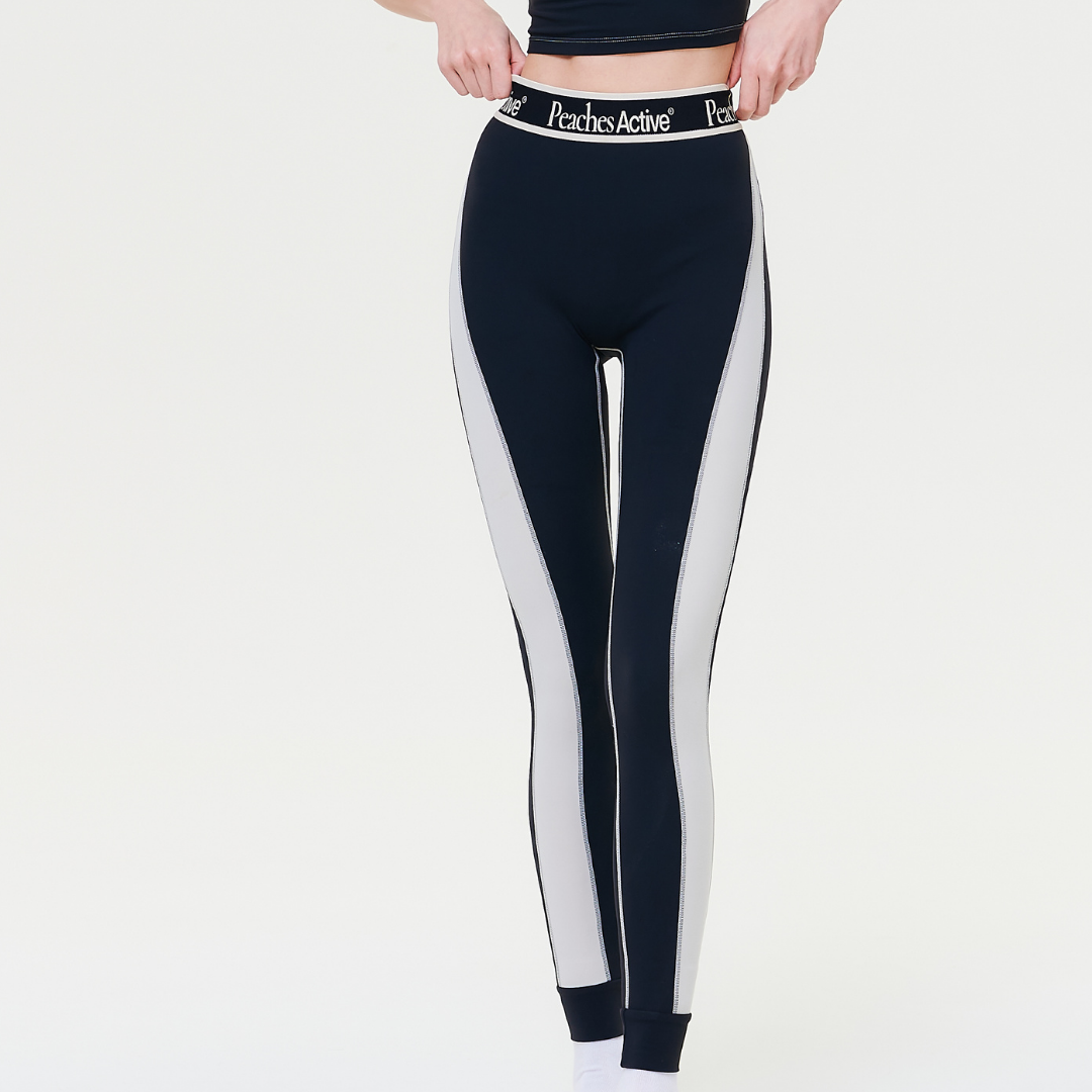High-Waisted 2 Tone Sculpting Leggings – Shape Enhance