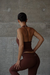 Halter Activewear Top- V-FORM- Adjustable